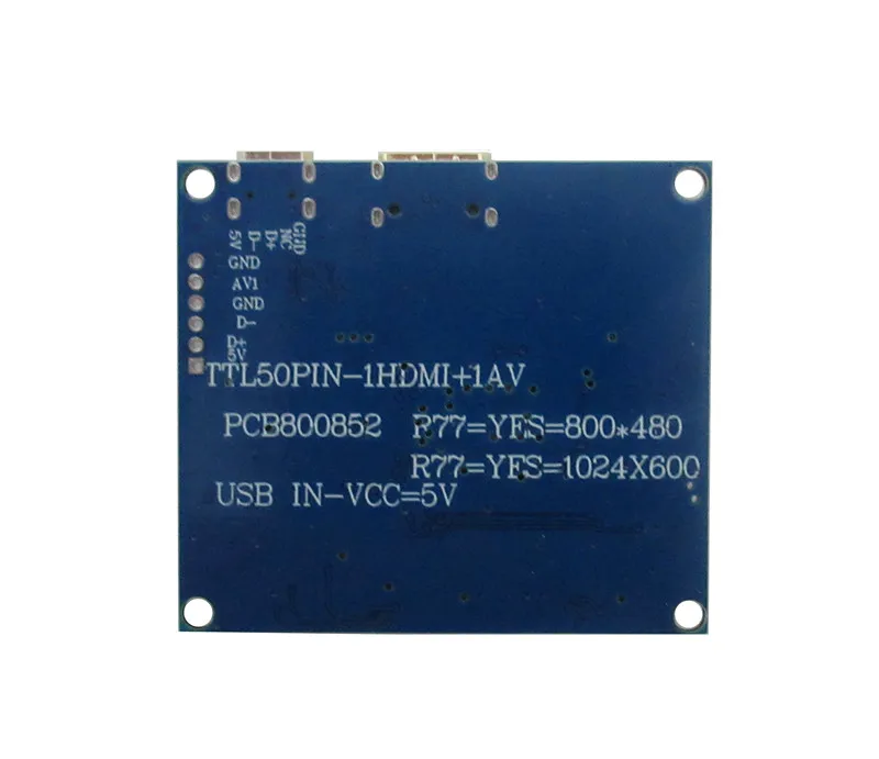 Polegada At065tn14 Tela Lcd Driver Placa de Controle Mini Hdmi-compatível para Faça Você Mesmo Lattepanda Framboesa pi Monitor de Computador 6.5 - Imagem 4