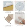 10-50pcs Drain valve One-piece System Colostomy Bags for Adults Disposable Colostomy Pouch Opening 20-65mm With Clip Closure 4