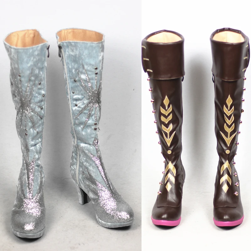 les chaussures reine des neiges