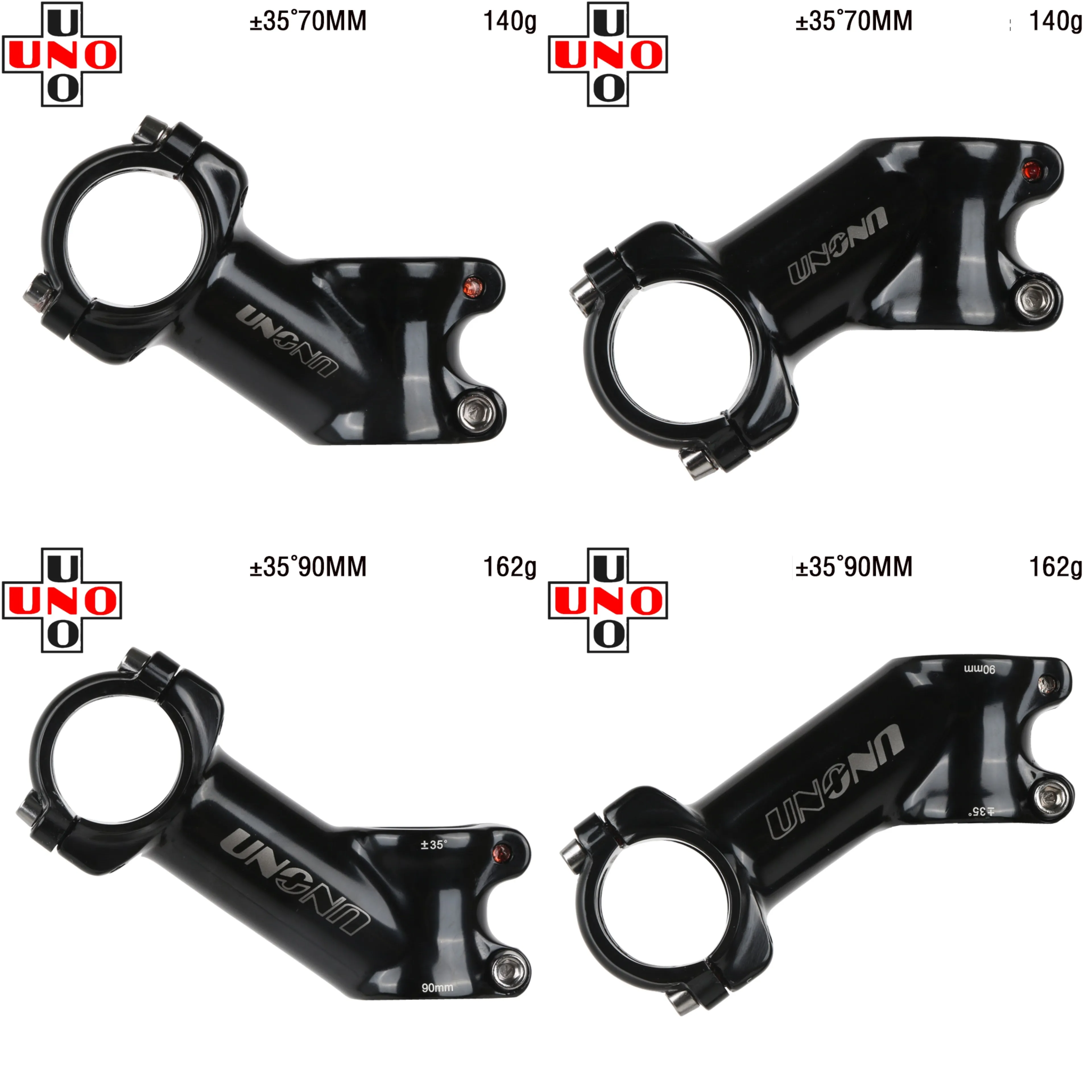 CYSKY Bike Stem 31.8 60mm/70mm/90mm/110mm 35 Degree MTB Stem Mountain