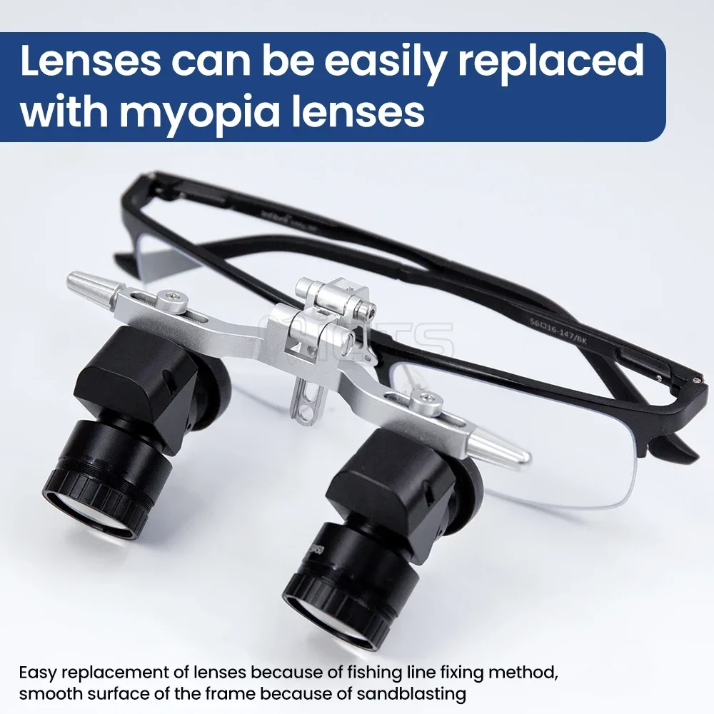 Marca Brillance48 ° Lenti Di Ingrandimento Variabile 4.9-5.6X Vetro Schott Ad Alta Definizione Custom Pd Loopes Schott Glass E Rivestimento Multistrat