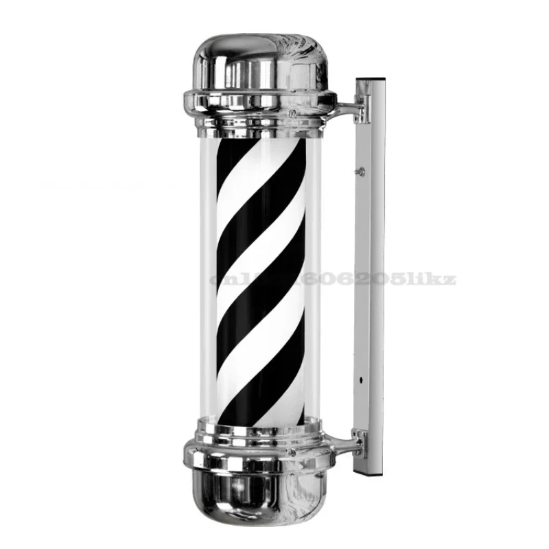 Rotating Light Stripes for Barber Shop, LED Downlights, Red, White, Blue Stripe, Hair Sign, Wall Hanging, 100cm
