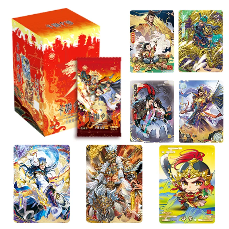 KAYOU Three Kingdoms Card Group Heroes of Glory Card Heroes Burning Red Cliffs Chapter Romance Character Collection Card Gifts