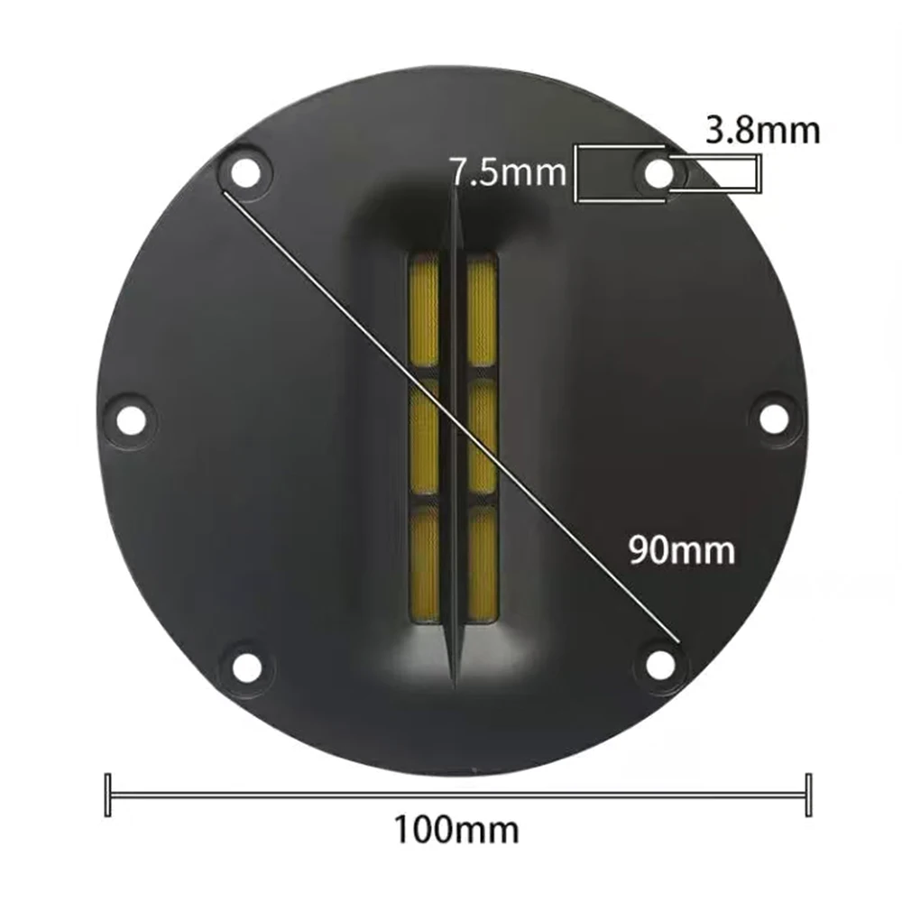 92DB 8ohm Isodynamic Ribbon Tweeter Speaker AVT Audio Driver Kapton Neodymium AMT Planar Tweeter HiFi System Home Movie Theater