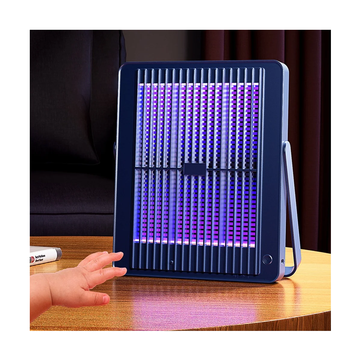 Lampada Elettrica Antizanzare Usb Ricaricabile Da Parete Da Tavolo Indoor Outdoor Electric Mosquito Killer Summer Flycatcher-A