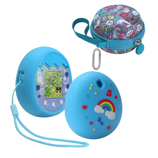 Electronic Digital Pets Machine Cover Comprehensive Protection Case Kids Birthday Gifts for Tamagotchi Pix