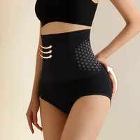 Culotte gainante taille haute sans couture pour femme, avec thérapie magnétique et chaleur utérine, pour le contrôle abdominal et le remodelage corporel 3