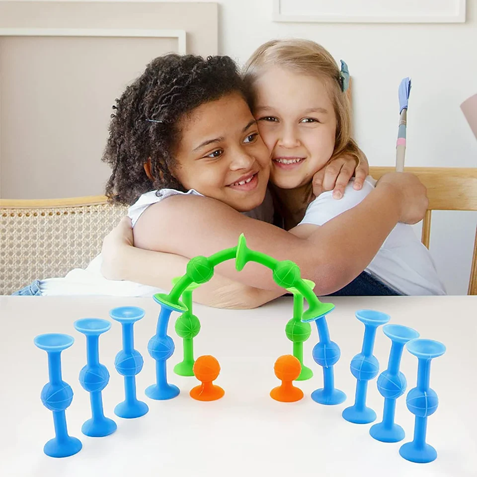 Versatile Sticky Dart Suction Cup Interactive Toy