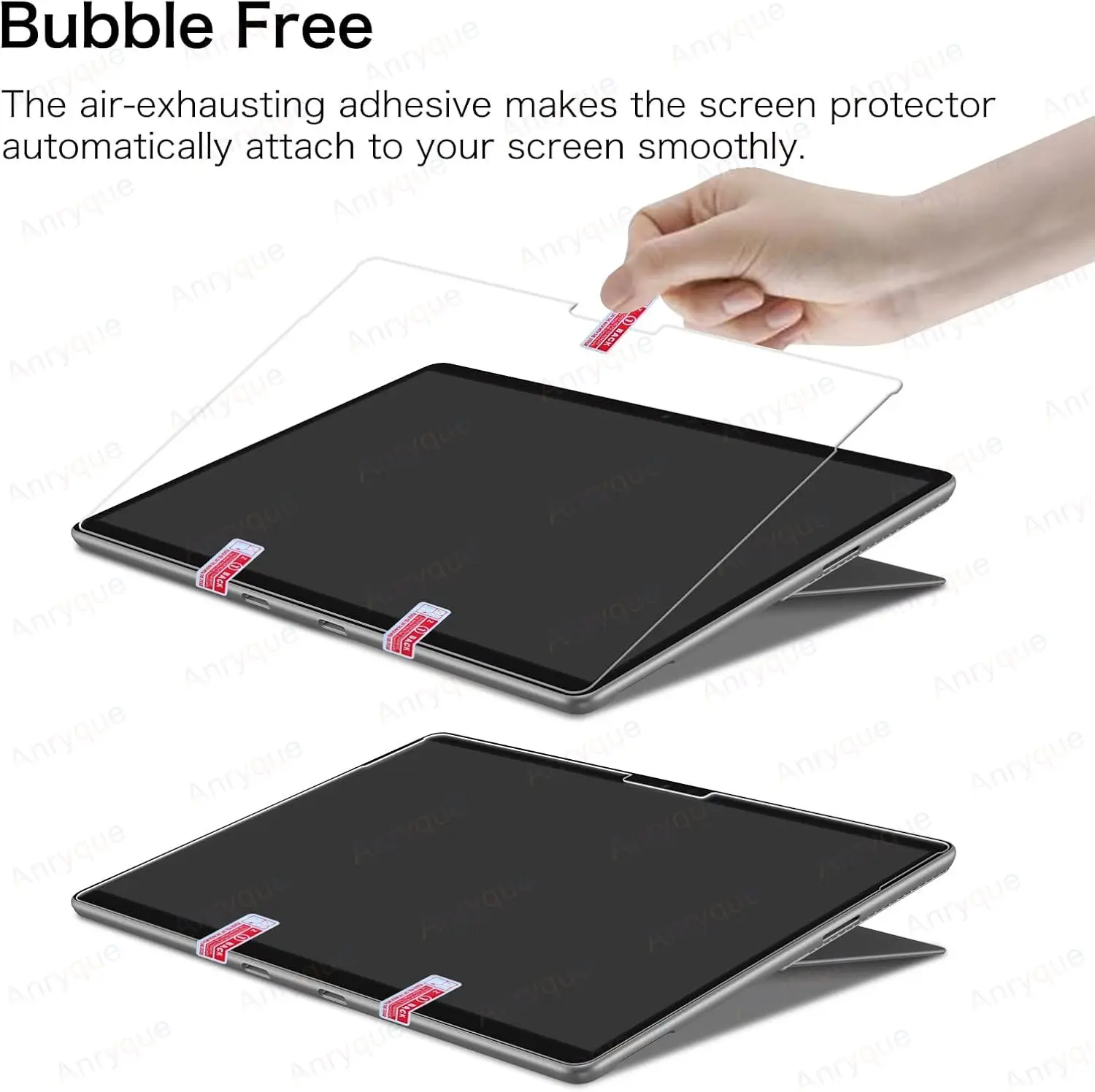 1-3 Packs Screen Protector Tempered Glass For Microsoft Surface Pro 11 13 Inch 2024 HD Clear Anti Scratch Tablet Screen Film 4