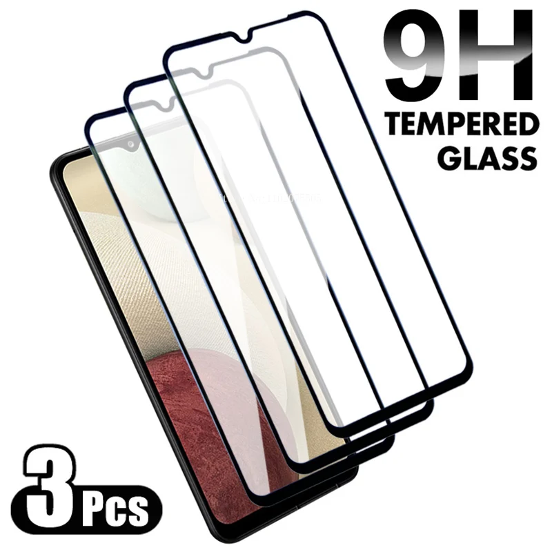 

3Pcs 9H Protective Glass For Samsung Galaxy A02 A12 A22 A32 A42 A52 A72 M02 M12 M32 M42 M62 Tempered Glass F02S F12 F52 F62 Film