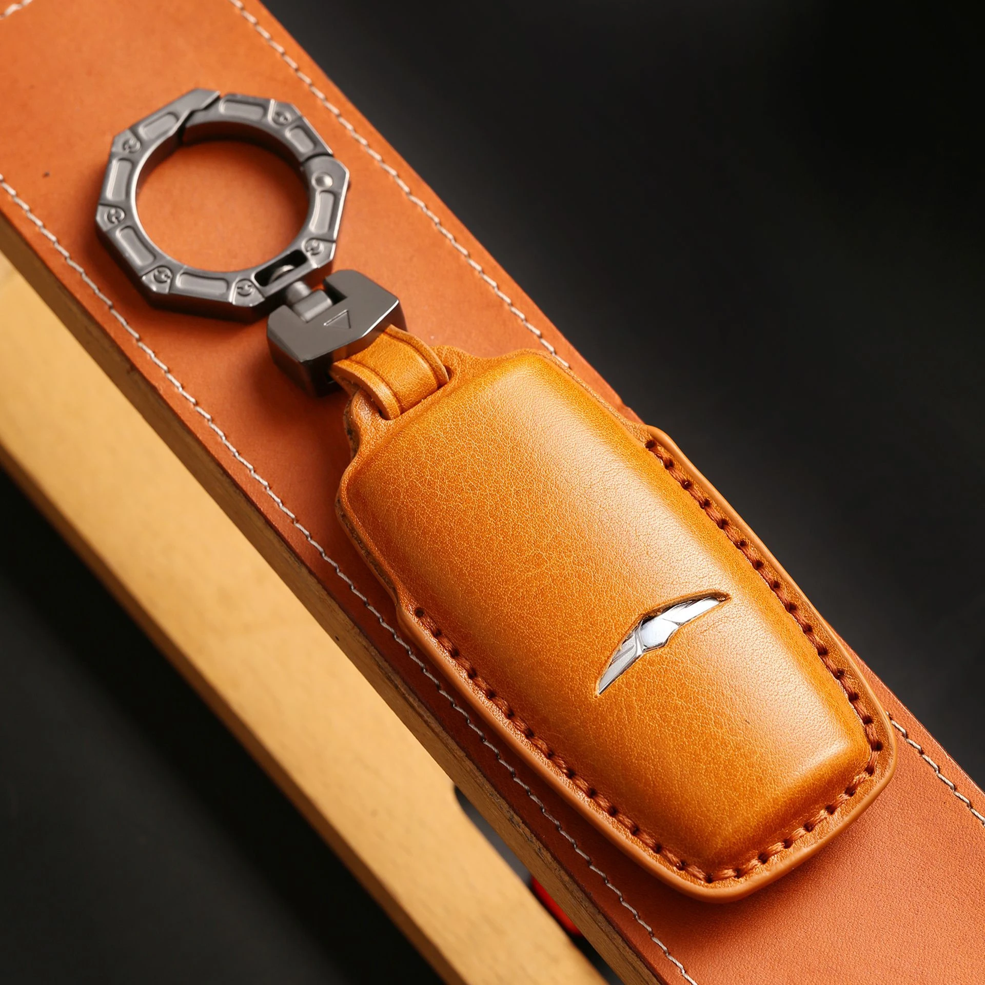 LIANGYM For Genesis Key Fob Cover With Keychain 6/8 Buttons Protection TPU Key Case - View #9