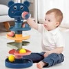 Plastic Slide Track Toy Slide Ball Tower Rolling Ball Tracking Toy Sets Baby Toys Rolling Ball Pile Tower 2