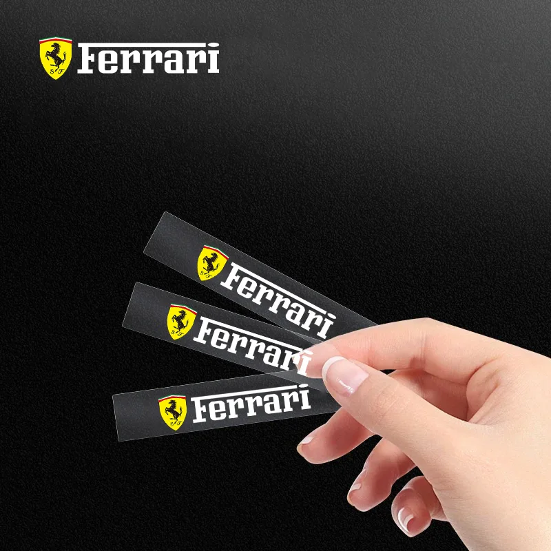 Krasbestendige metalen embleem stickers maatvoering