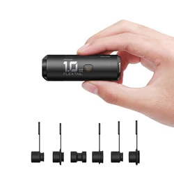 Ultra - Light Portable Air Pump with Rechargeable Battery for Camping and Outdoor Use (Black)