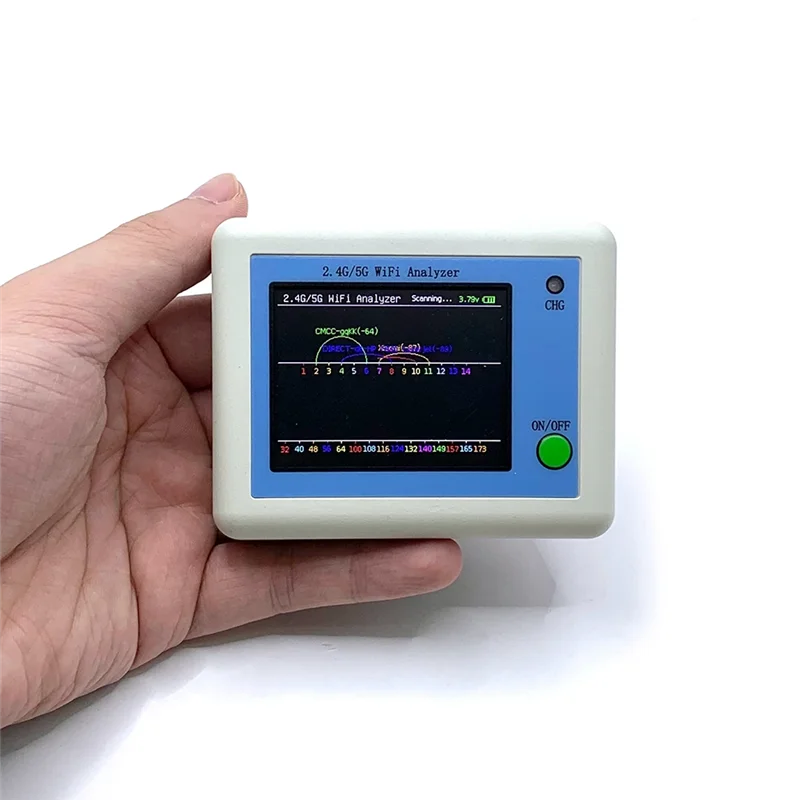 A76I WIFI Signal Scanner 2.4G/5G WIFI Signal Usage Analyzer Router Management Assistant Tester