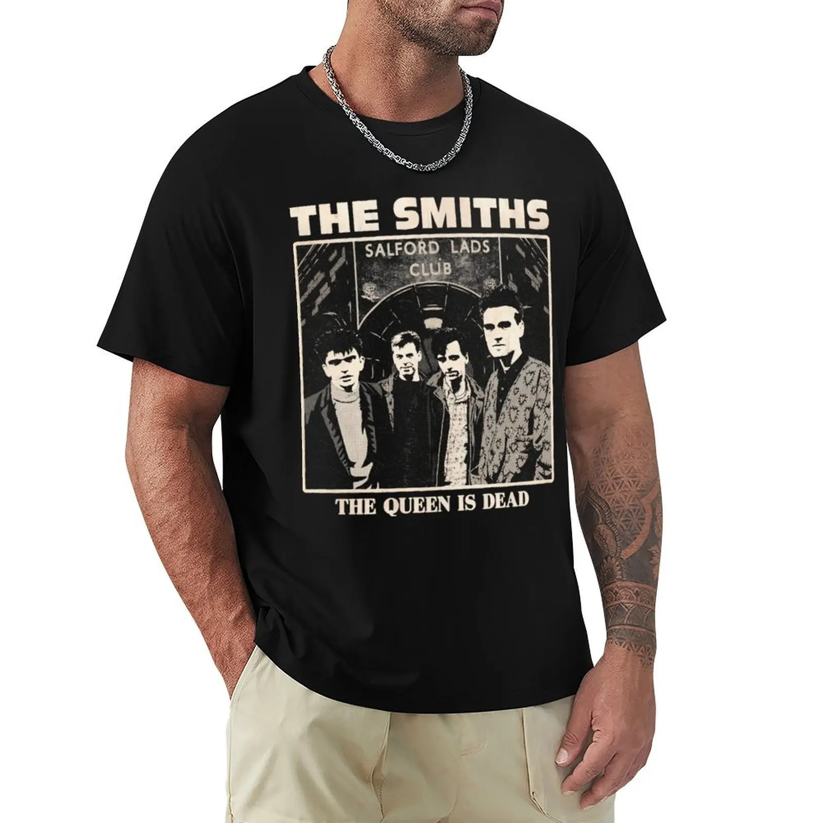 

The Smiths The Queen is Dead T-Shirt korean fashion tees funnys t shirts for men cotton