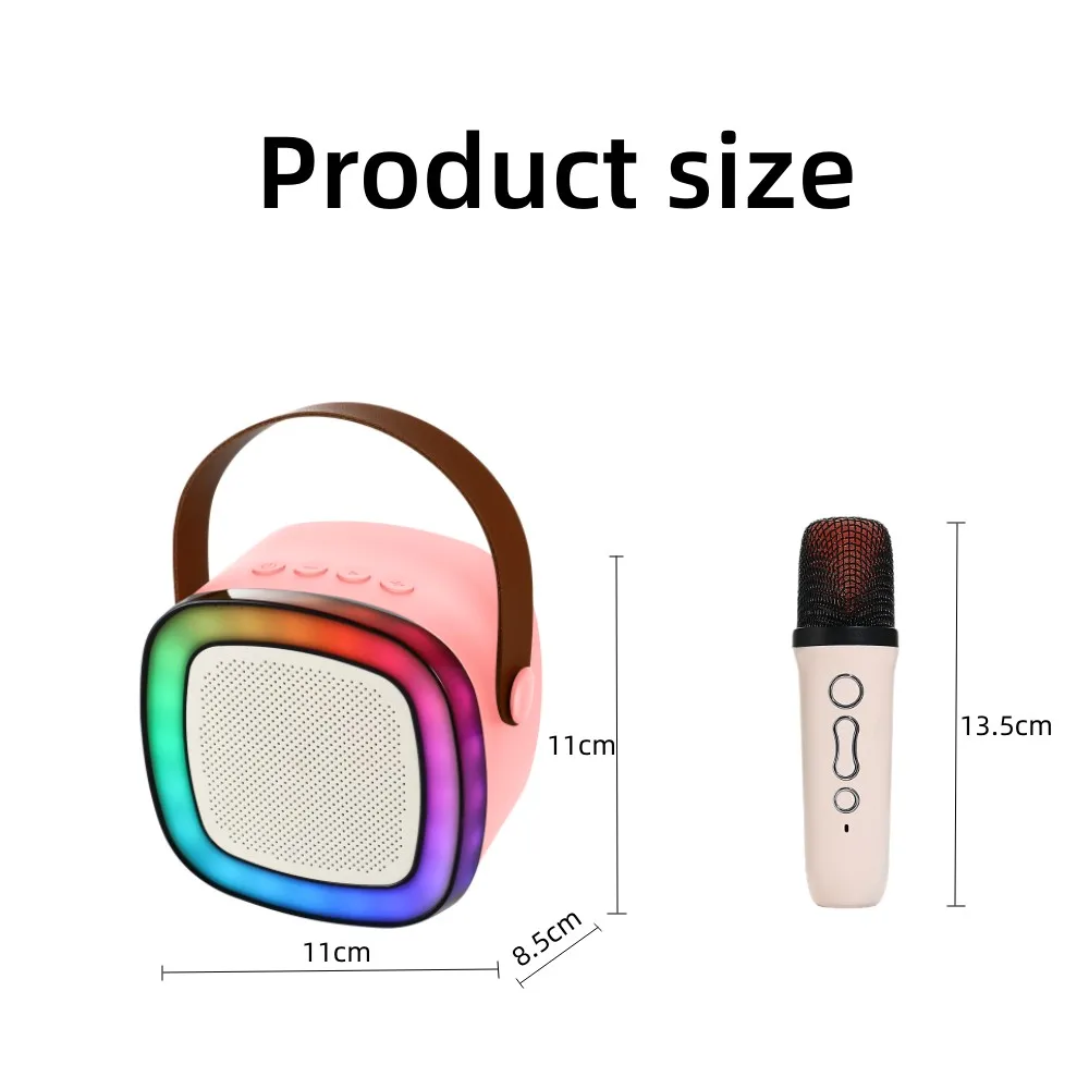 SODO SD02-Kit de Haut-Parleur de Karaoké Sans Fil, pour l'Extérieur,  Portable, pour la Maison, Bluetooth, Lumières de Couleur, Système de Son  Microphone - AliExpress