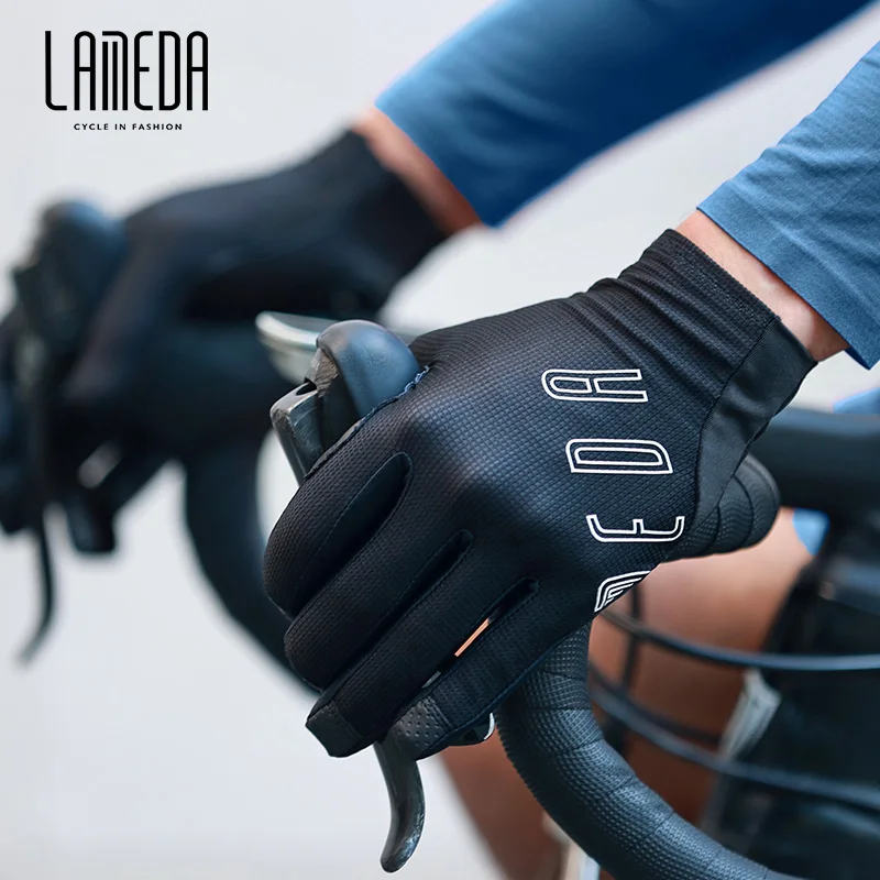 Lameda Cycling Full Gloves Damping Men's Cycling Gloves Touch Screen Gloves For The Gym Gym Gloves Woman Bicycle Accessories 2