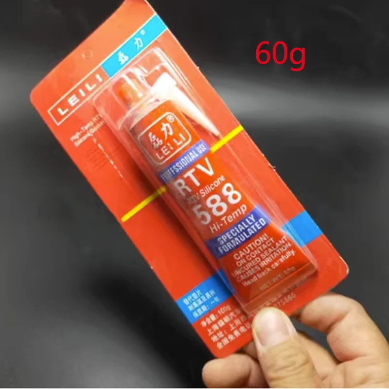 Pegamento Adhesivo Fuerte De 100g, Sellador De Alta Temperatura Rtv,  Pegamento De Fijación Rojo Para Herramientas De Reparación De Sello De  Hueco De Motor De Coche - Cuidado Para La Pintura - AliExpress