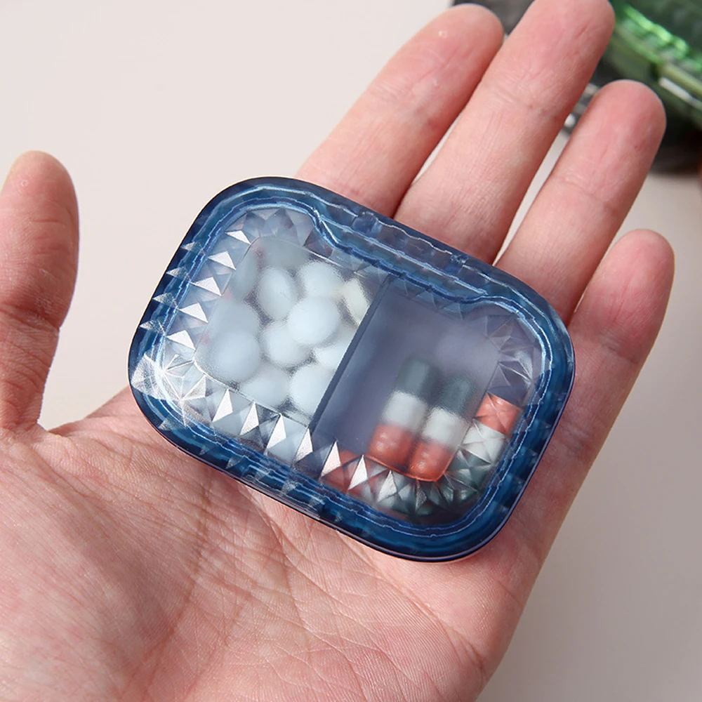 Compact Waterproof Travel Pill Organizer and Supplement Holder