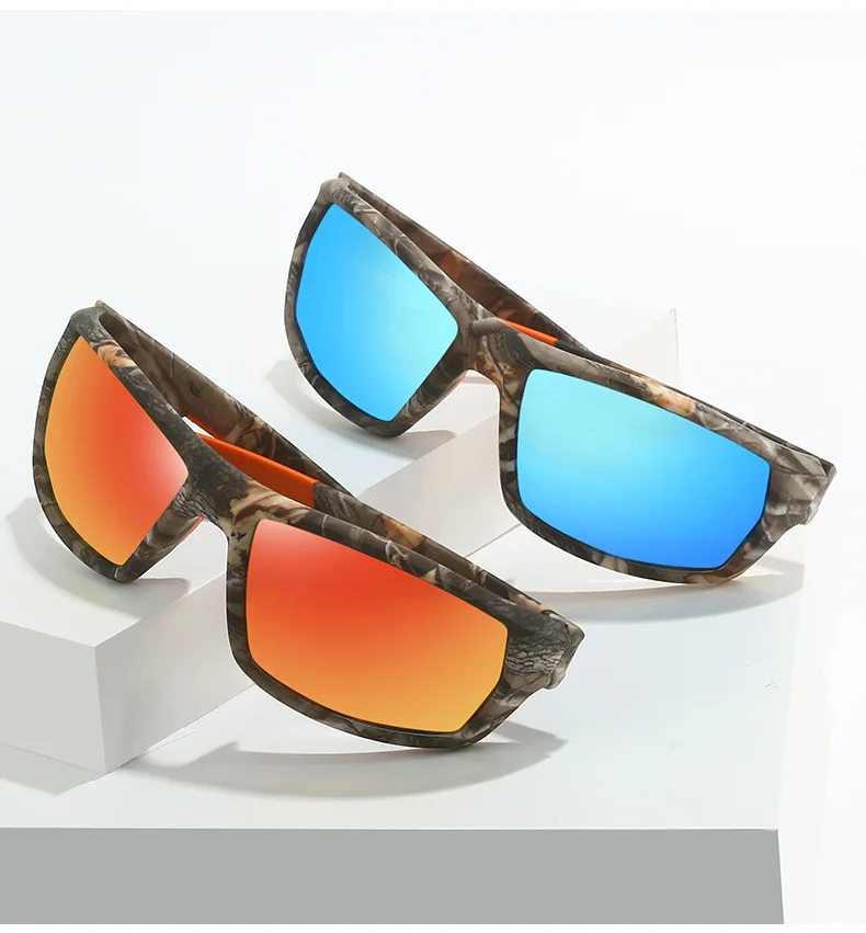Description Picture 6 of itemPolarized Fishing Sunglasses For Men Women UV400 Camouflage Tactical Glasses Multiple Colors Lightweight Sport Cycling Eyewear