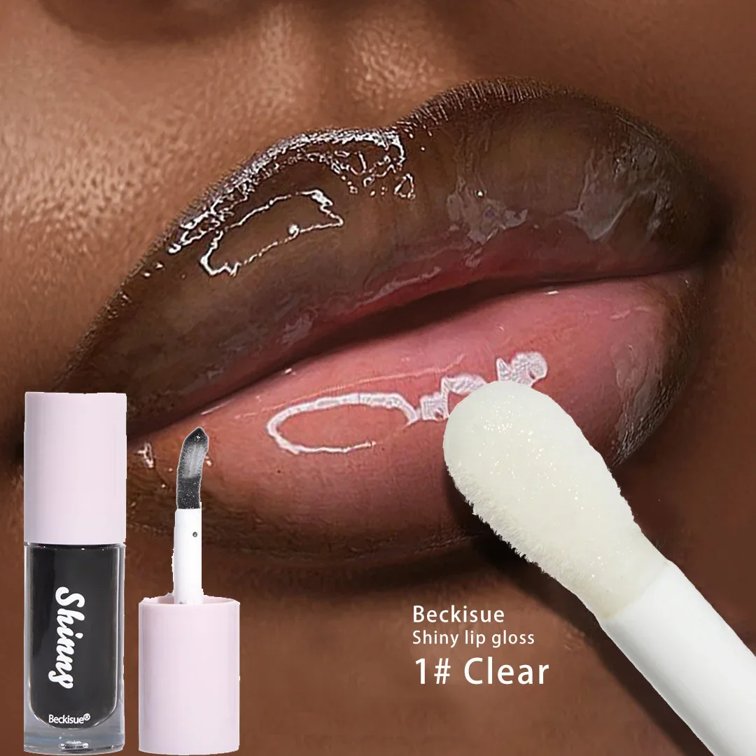 Sexy Moisturizing Jelly Lip Tinted Clear Crystal Moisturizing Lip Oil Plumping Lip Gloss Black Sugar Red Brown Lipstick Makeup 2