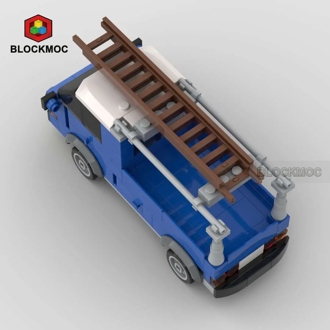 MOC Brick T3 Pritsche Transporter Vehicle racing sports car