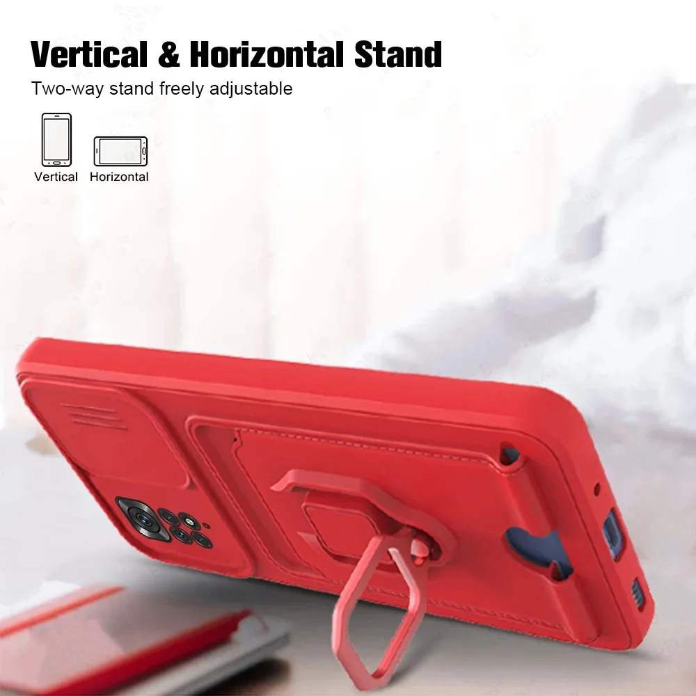 Shockproof Card Slots Phone Case with Premium Cover Design