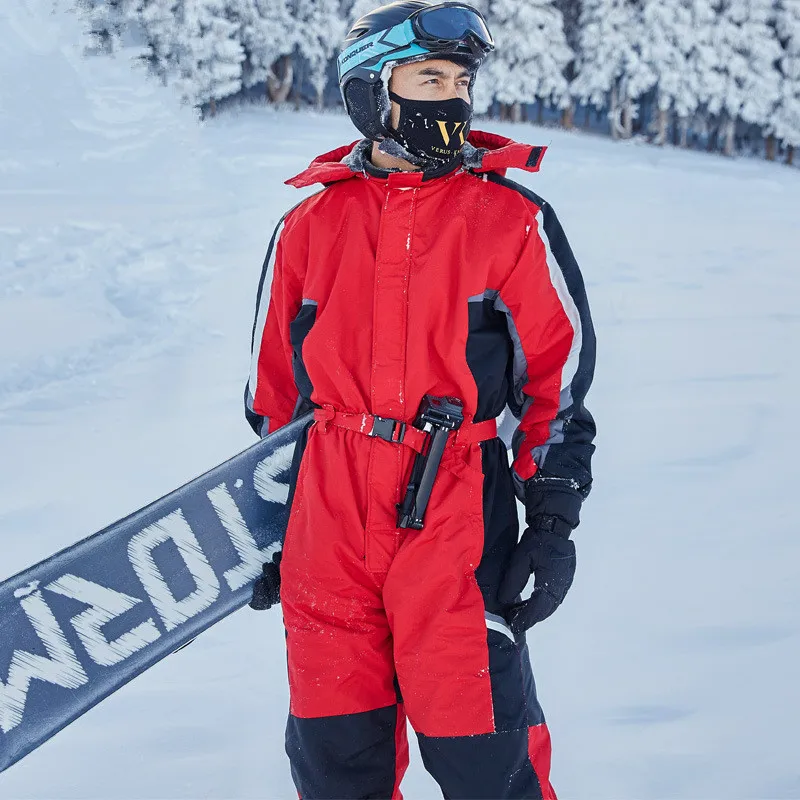 

Men And Women Winter Ski Suit Waterproof Sport Kids Warm Snowsuit Lined Fleece Male Skiing Jumpsuit Boy Girl Snowboard Jacket