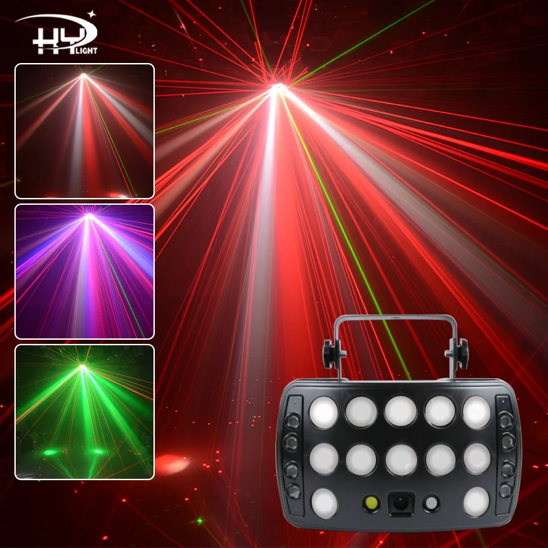 

HY Light Top-rated DJ Disco Fancy Lighting - Perfect Laser RGB LED Party Light for Vibrant Festivities and Events - Ideal for Pa