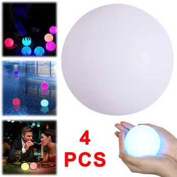 Outdoor LED Garden Ball Lights Remote Control Floor Street Lawn Lamp Swimming Pool Wedding Party Holiday Home Decoration Lamp 2
