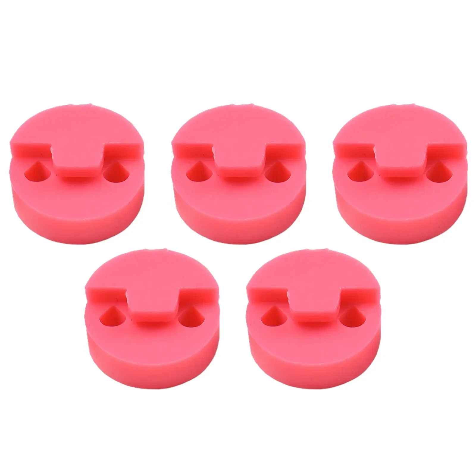 Rubber Violin Mute Professional Violin Parts Round Rubber Mute Silencer 20x20mm Musical Instrument Accessories 5pcs violin mute
