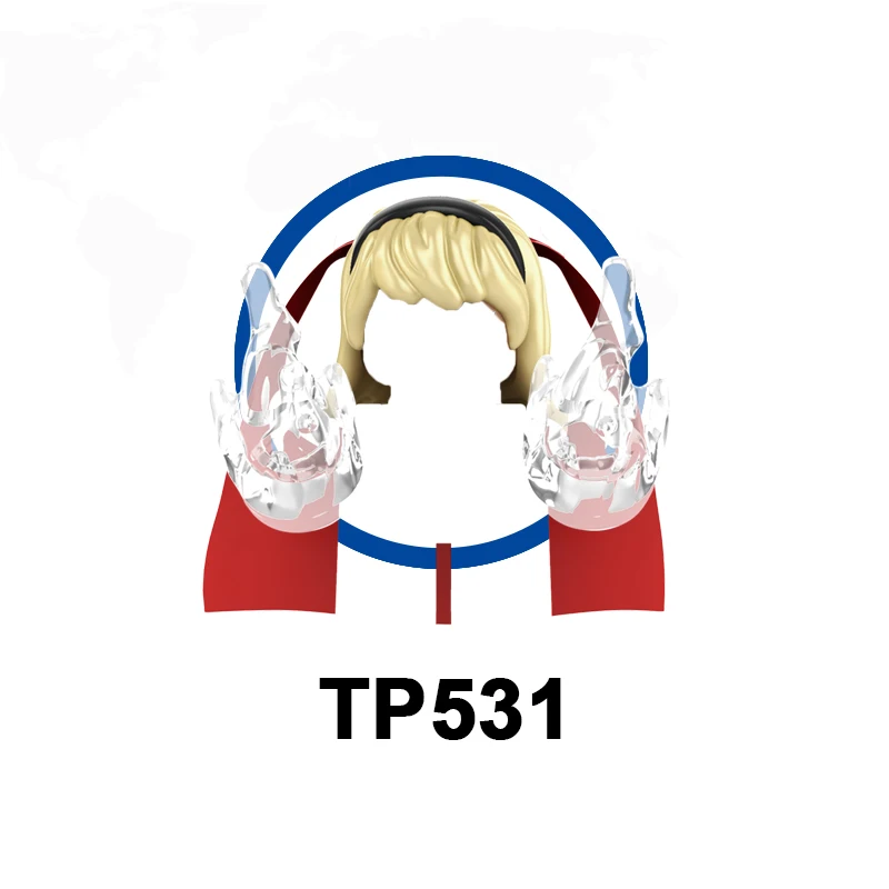 TP1065 브랜드 새 슈퍼히어로 영화 캐릭터 ABS 플라스틱 미니 조립 블록 피규어 어린이 교육용 장난감