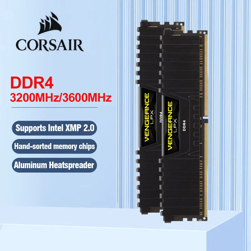 CORSAIR VENGEANCE LPX PRO DDR4 32GB VENGEANCE® RGB PRO 16GB (2 x 8GB) DDR4 DRAM 3200MHz C16 Memory Kit