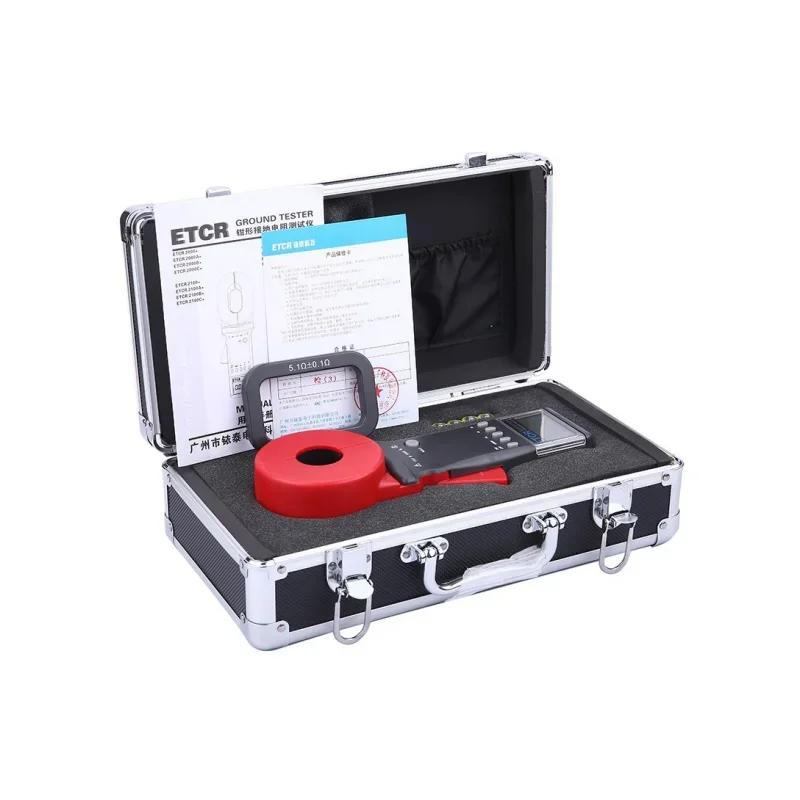

1pc ETCR2100A + Clamp Earth Resistance Tester Tester Digital Earth / Clamp Earth Resistance Tester