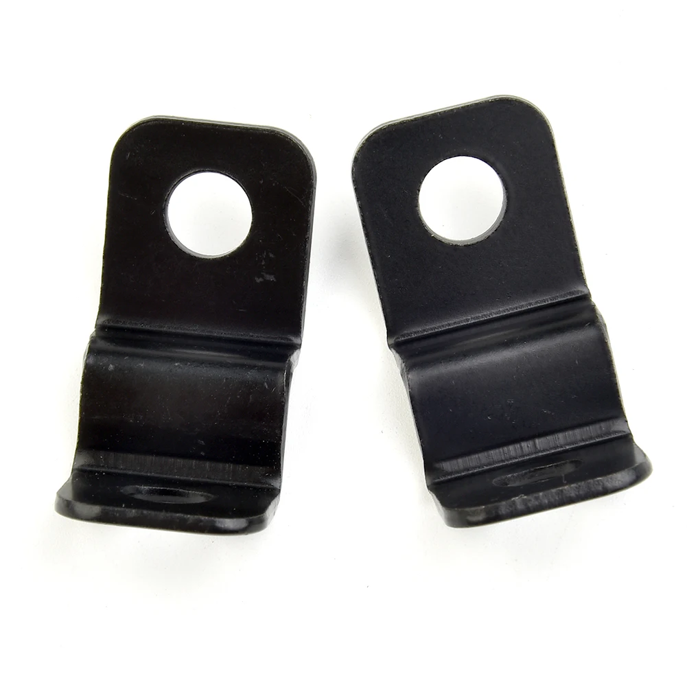 

Only Bracket Indicators Lights Bracket Turn Signal Vibration Proof 2 Pcs Accessories Aluminum Alloy Black Fitting