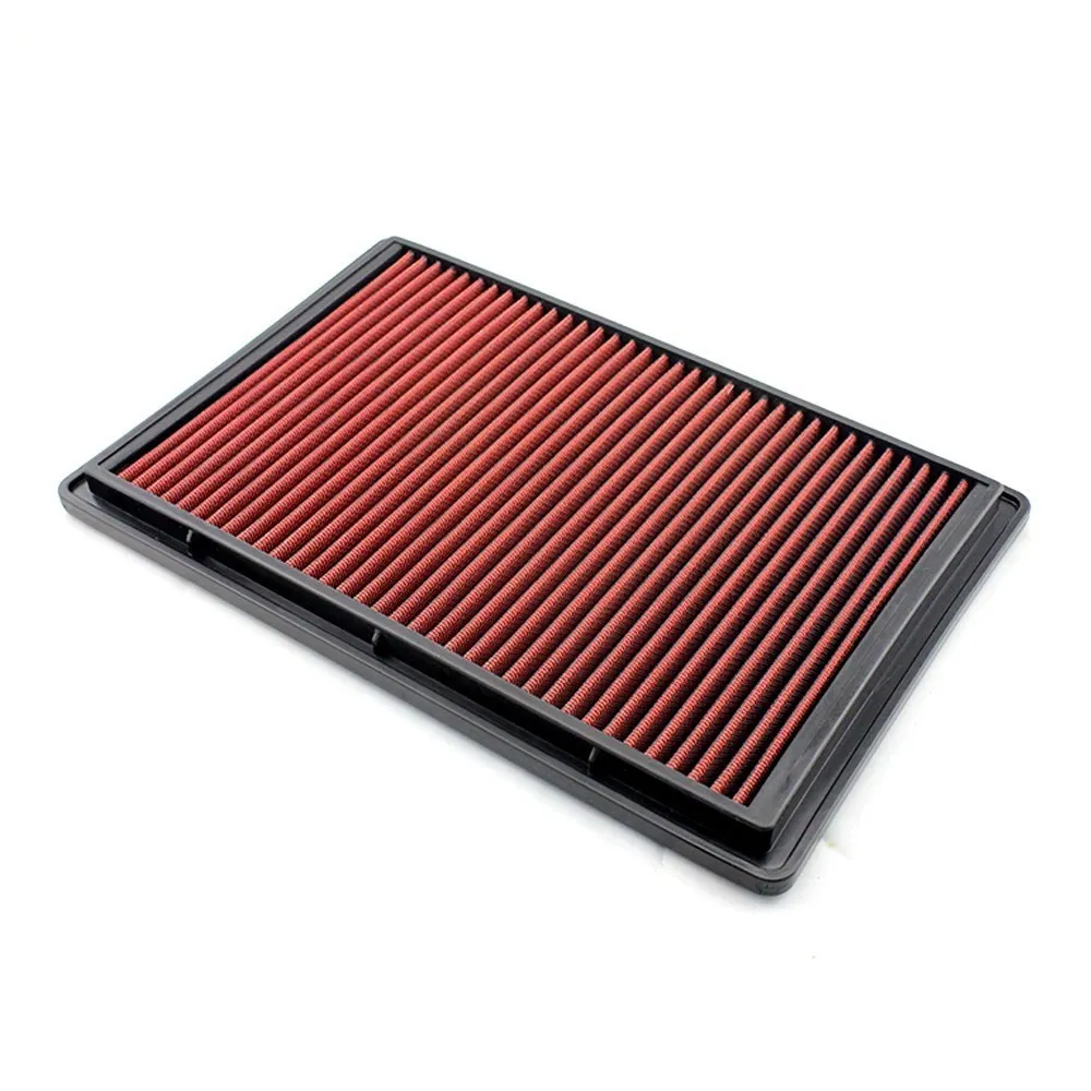 Replacement Panel Sport Air Filter For Mitsubishi Pajero 3 4 Shogun Montero V6 2000- Washable High Flow