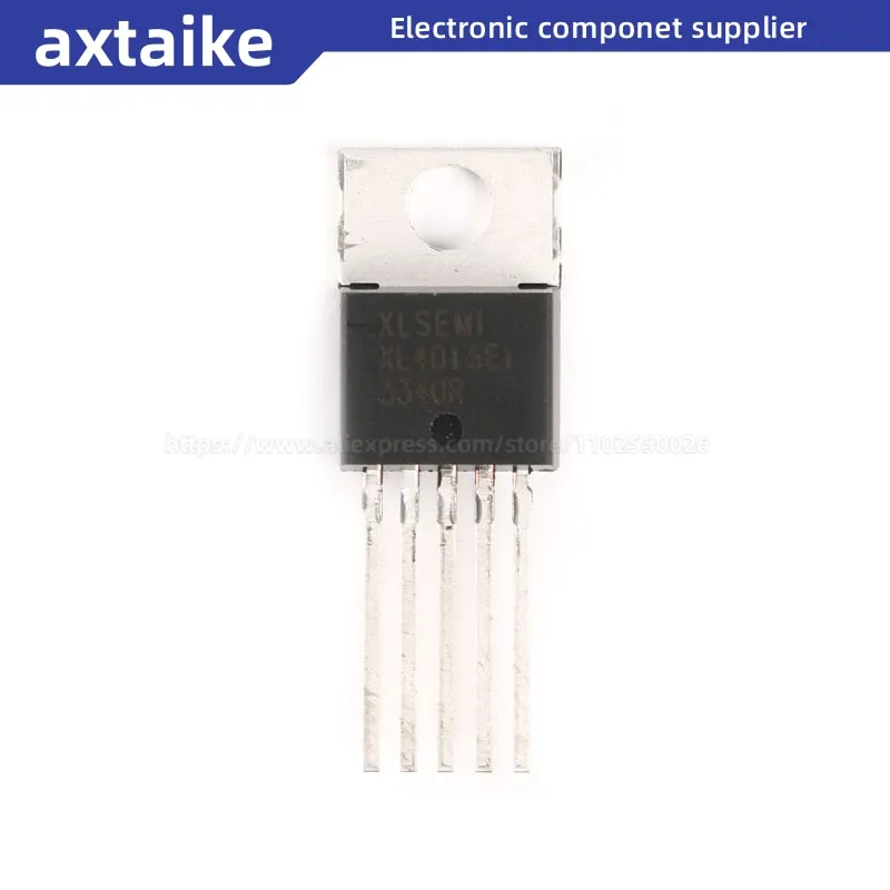 5 Pz Xl4016E1 Xl4016 To220-5 Dip Dc-Dc Chip Di Alimentazione Ic 180Khz 40V 12A Interruttore Corrente Step-Down