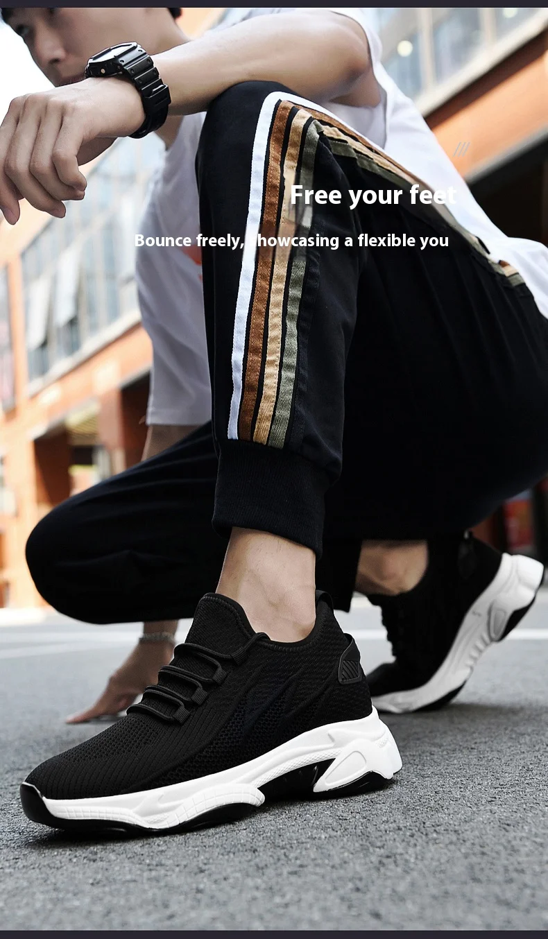 Plus Größe Sommer Lift Turnschuhe Männer Aufzug Schuhe Höhe Zunehmende Sport Frauen Einlegesohlen 8CM Versteckte Ferse Innere Erhöhung Schuhe – Detail 27