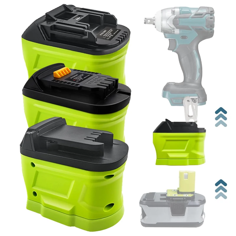Makita Dewalt Battery To Ryobi Adapter Converter For Ryobi 18V Li