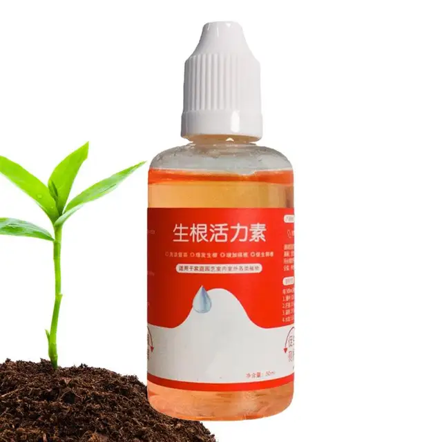 50 Ml -Es Növényi Növekedés Fokozó Kiegészítő Gyors Gyökérzet -Stimulátor Növények Termesztési Ágensek Tápanyag -Oldatához - Image 4