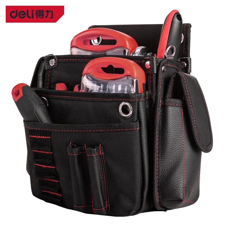 

1Pcs Waterproof Oxford Cloth Tool Bag Multi Pockets Tool Organizer Pouch Electrician Tool Belt Screwdriver Utility Kit Holder