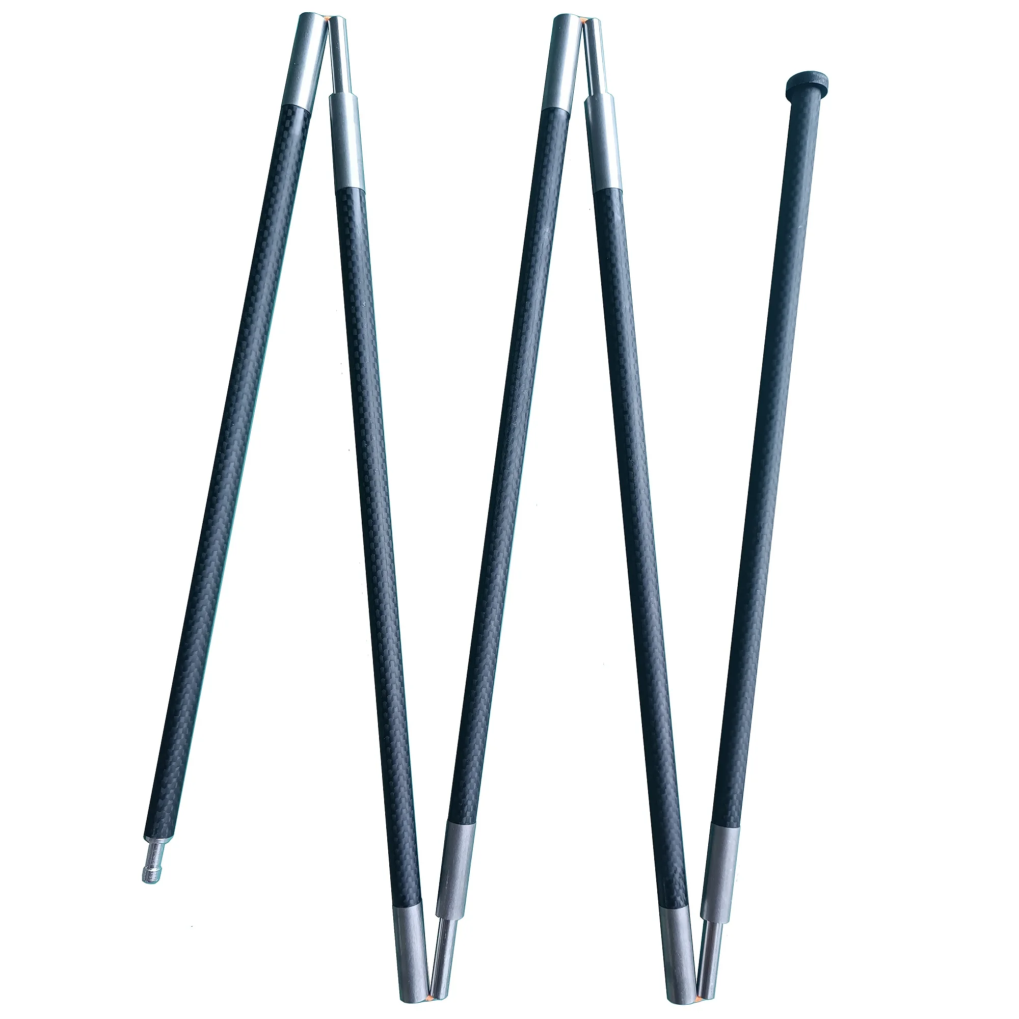 Ultralight Foldable Stainless steel Carbon Fiber UL Pyramid Trekking