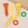 3pcs Educational Key Puzzle Toys For Youngsters - Colorful Brain Teasers & Intelligence Boosters, Durable Plastic 5