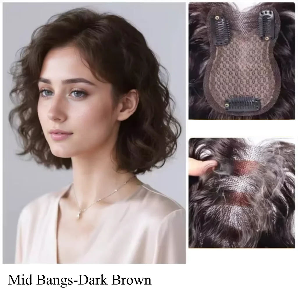Mid Bangs Brown