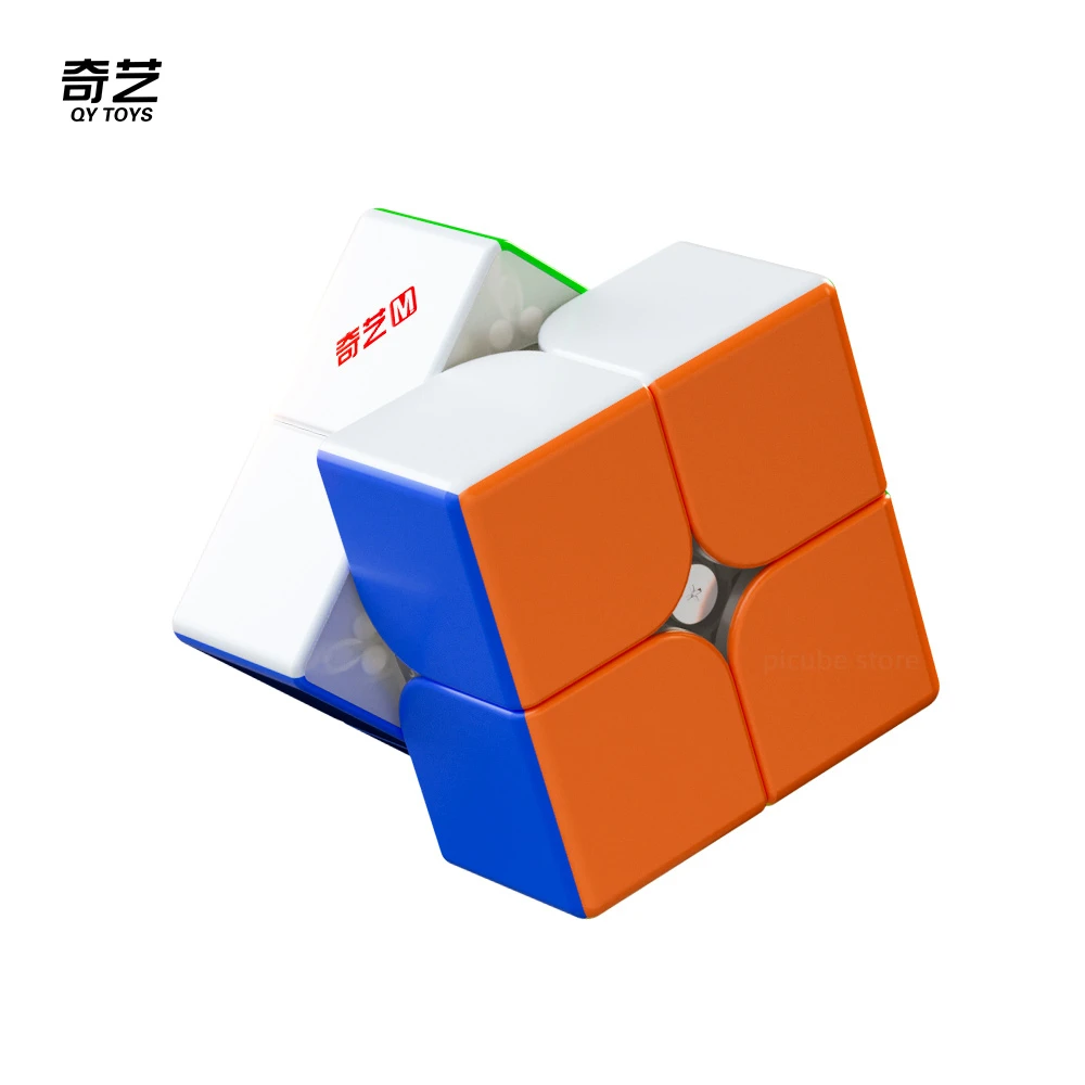 [Picube] Qiyi M Pro 2X2X2 Core Magnetic 4X4 M Pro Professional Speed Cube Stickerless Magnet Magic Educational Toys