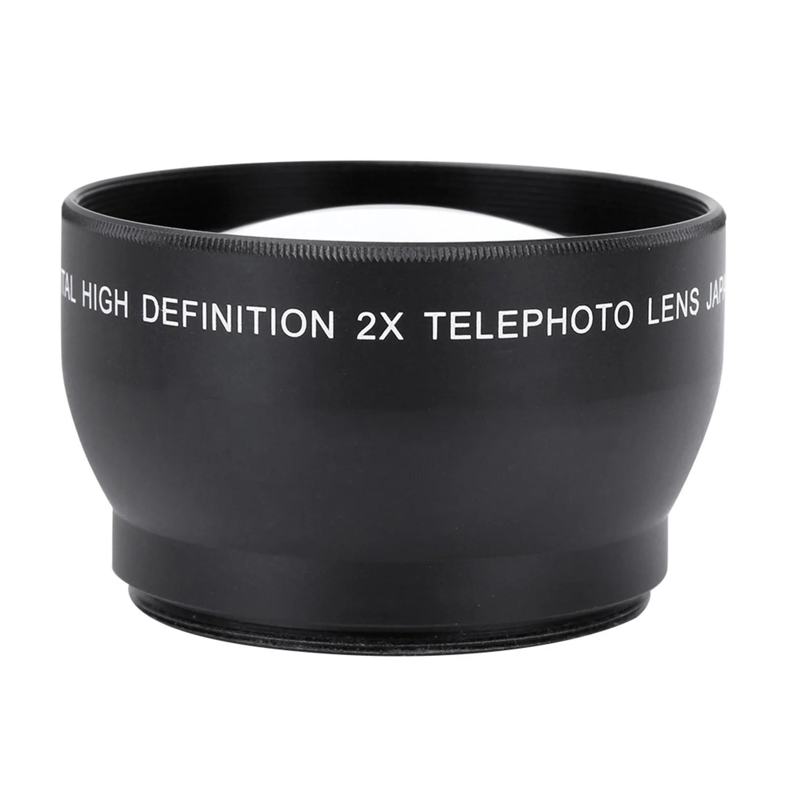 Telephoto Lens 52mm 2X Magnification HD Tele Converter Telephoto Lens For 52mm Mount Camera