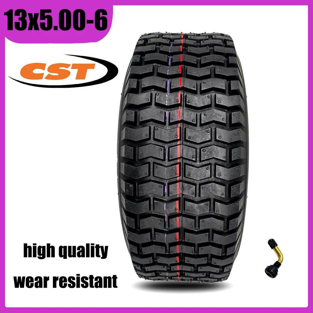 

13x5.00-6 Tire CST Tubeless Tyre for Mini Pocket Quad ATV Lawn Mower Electric Scooter High-quality Accessories