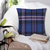 Rangers Tartan Square Pillowcase Polyester Linen Velvet Pattern Zip Decor Throw Pillow Case Home Cushion Cover 45x45 3