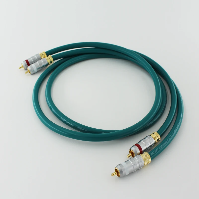 

1Pair Cradas cross OCC Copper RCA Interconnect Cable Signal Lines, Audio Interconnect Wire